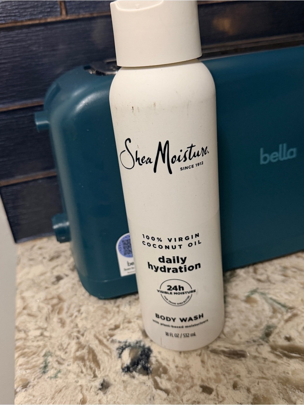 Shea Moisture Body Wash in Cream Bottle